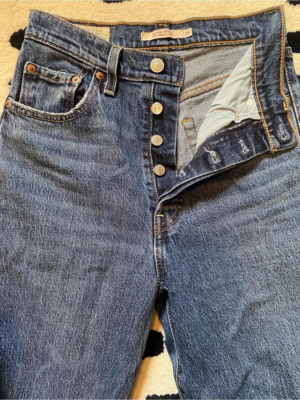 Ribcage Full Length Jeans in Valley View - Picture 6 of 8